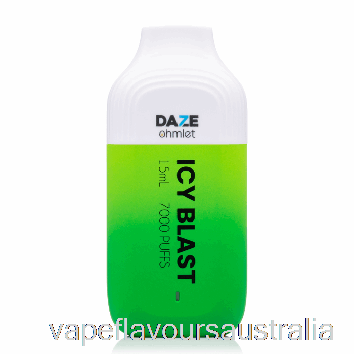 Vape Nicotine Australia 7 Daze OHMLET 7000 Disposable Icy Blast
